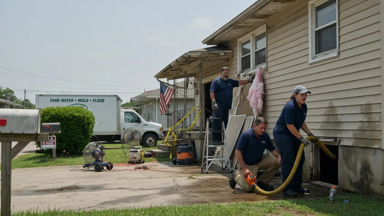 Water Damage Repair in Marty, SD near me